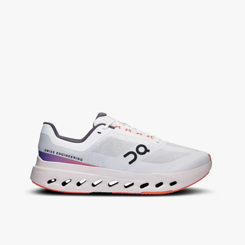 On Cloudsurfer Next White / Flame sold by Livestock