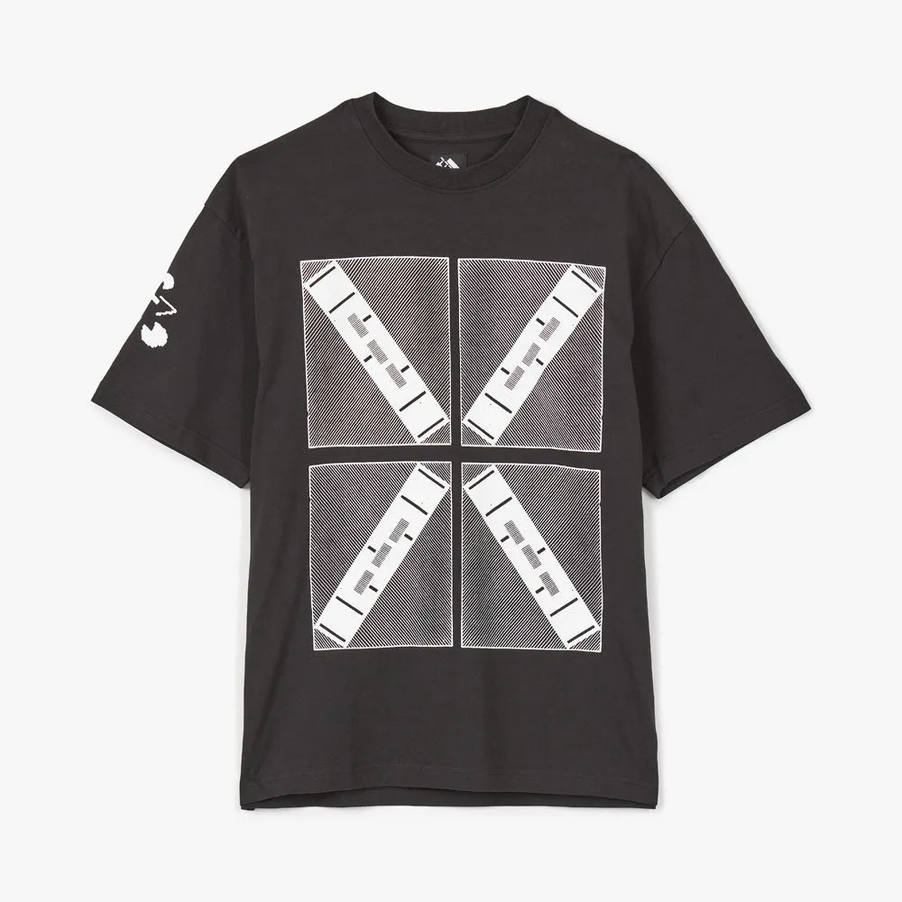 The Trilogy Tapes 4 Boxes Cross T T-Shirt / Black sold by Livestock product image thumbnail 4