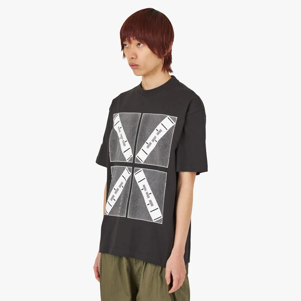 The Trilogy Tapes 4 Boxes Cross T T-Shirt / Black sold by Livestock product image thumbnail 2