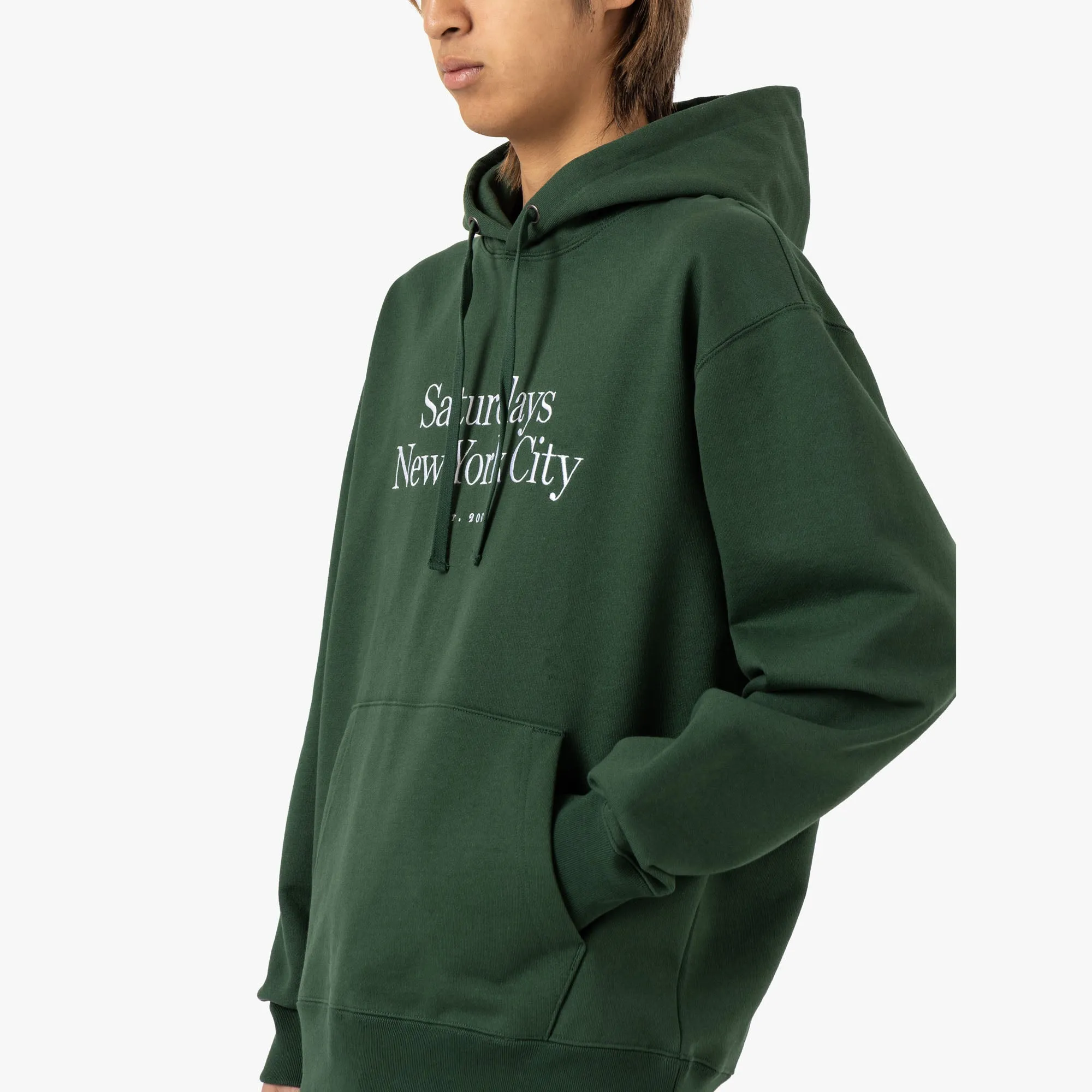 Saturdays NYC Ditch Miller Standard Hoodie / Green sold by Livestock product image thumbnail 4