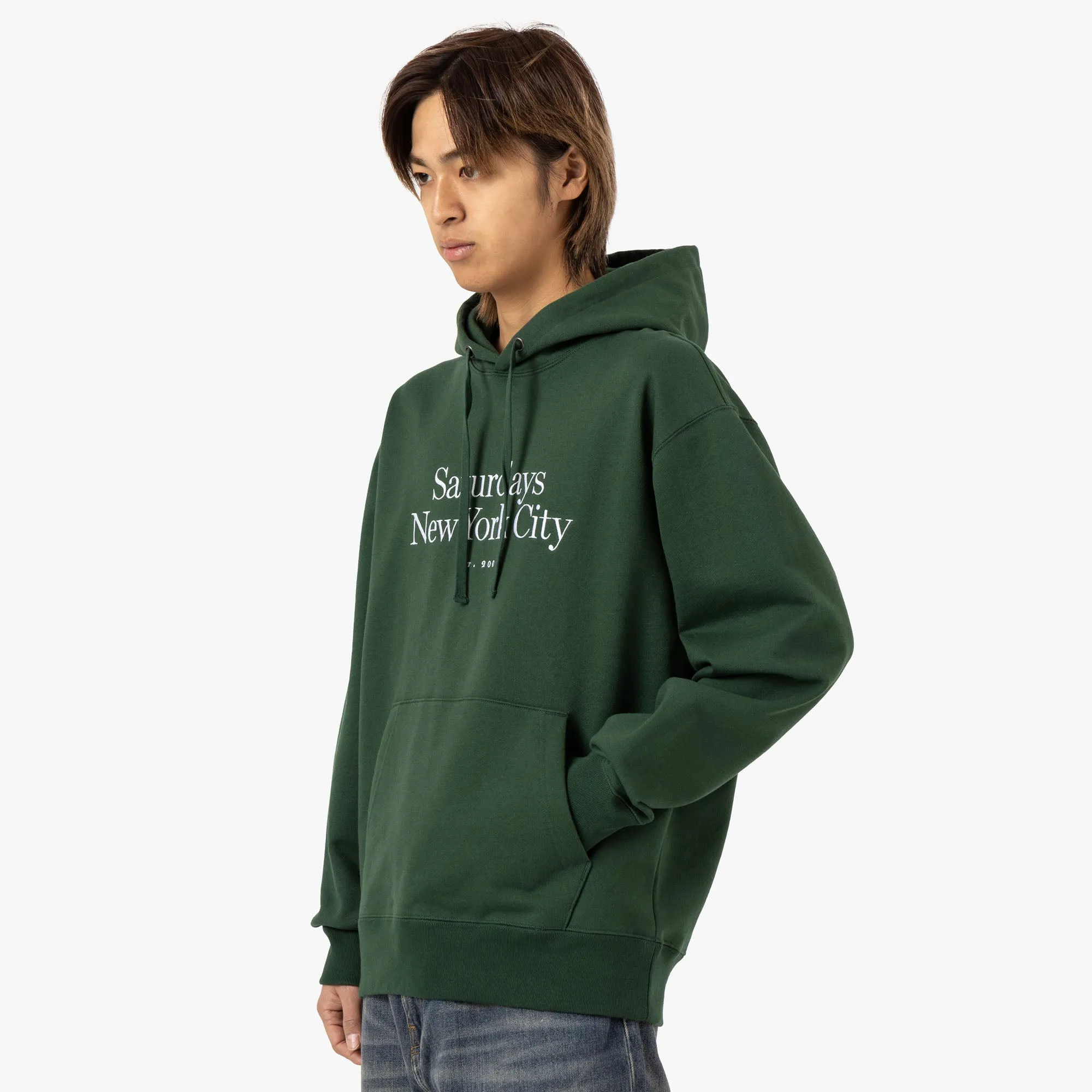 Saturdays NYC Ditch Miller Standard Hoodie / Green sold by Livestock product image thumbnail 2