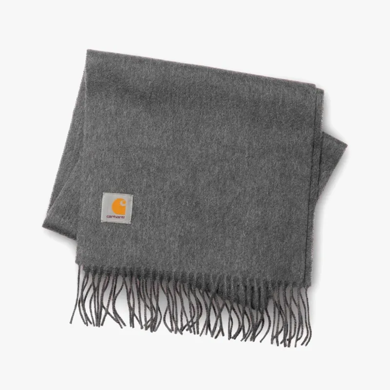 Carhartt WIP Clan Scarf Dark Grey / Heather sold by Livestock