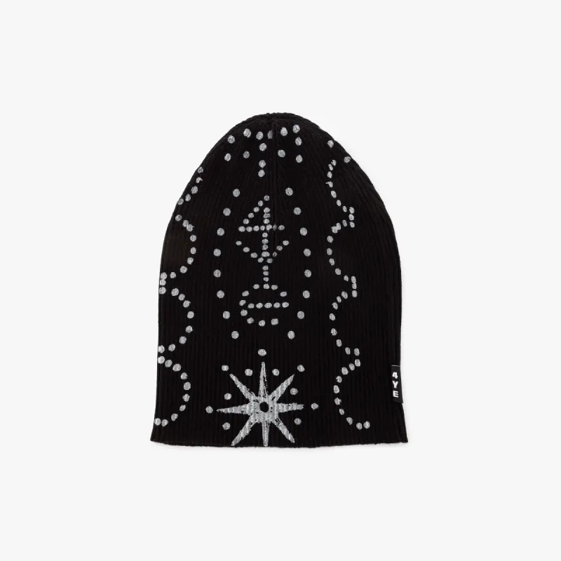 4YE Scar Beanie / Black sold by Livestock