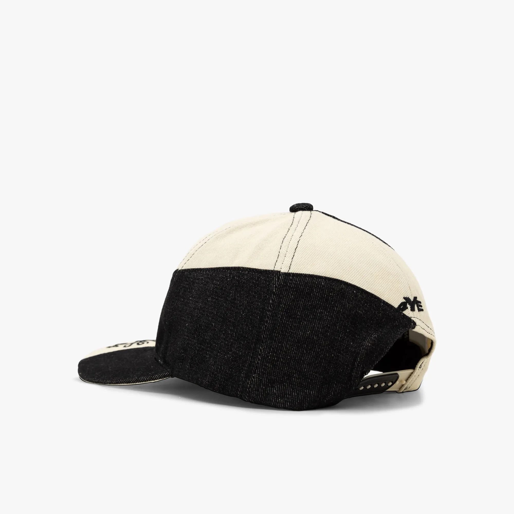 4YE Denim Curve Cap / Black / White sold by Livestock product image thumbnail 4