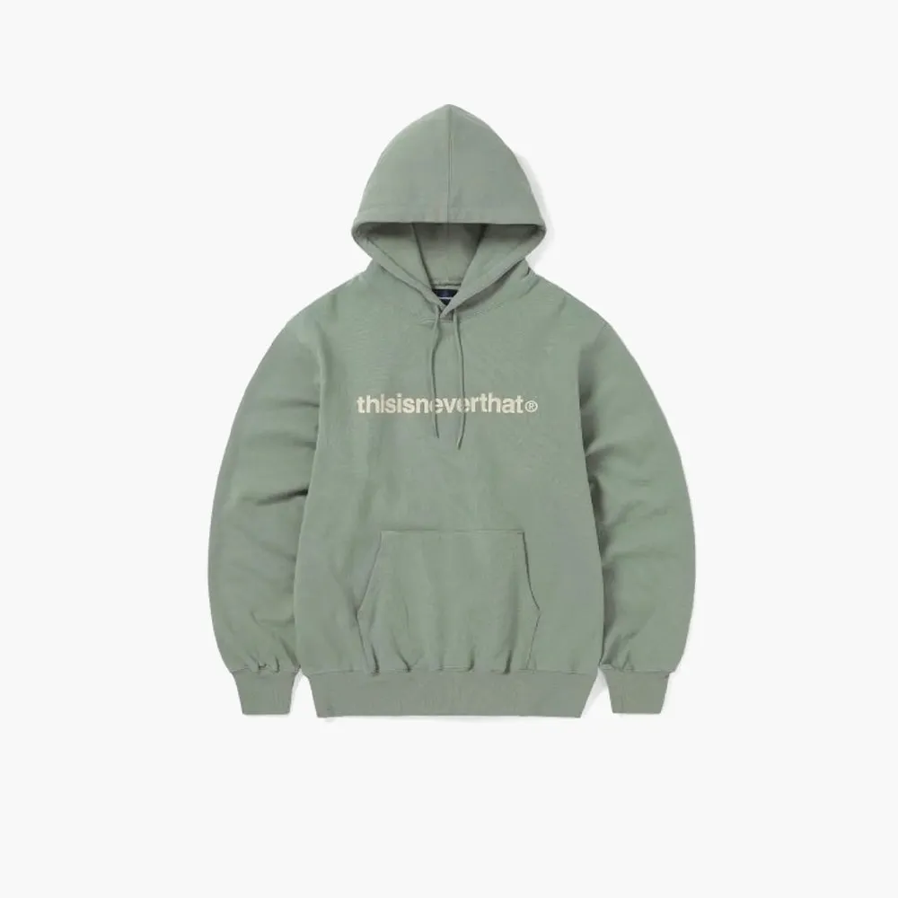 Thisisneverthat T-Logo Hoodie / Light Olive sold by Livestock
