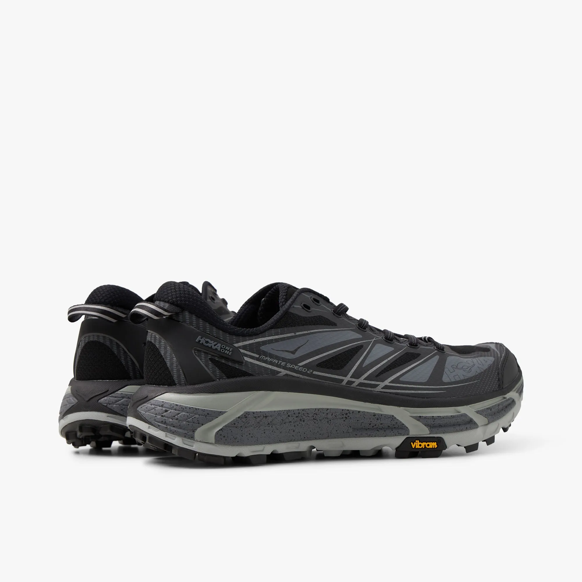 Hoka U Mafate Speed 2 Black / Castlerock sold by Livestock product image thumbnail 4