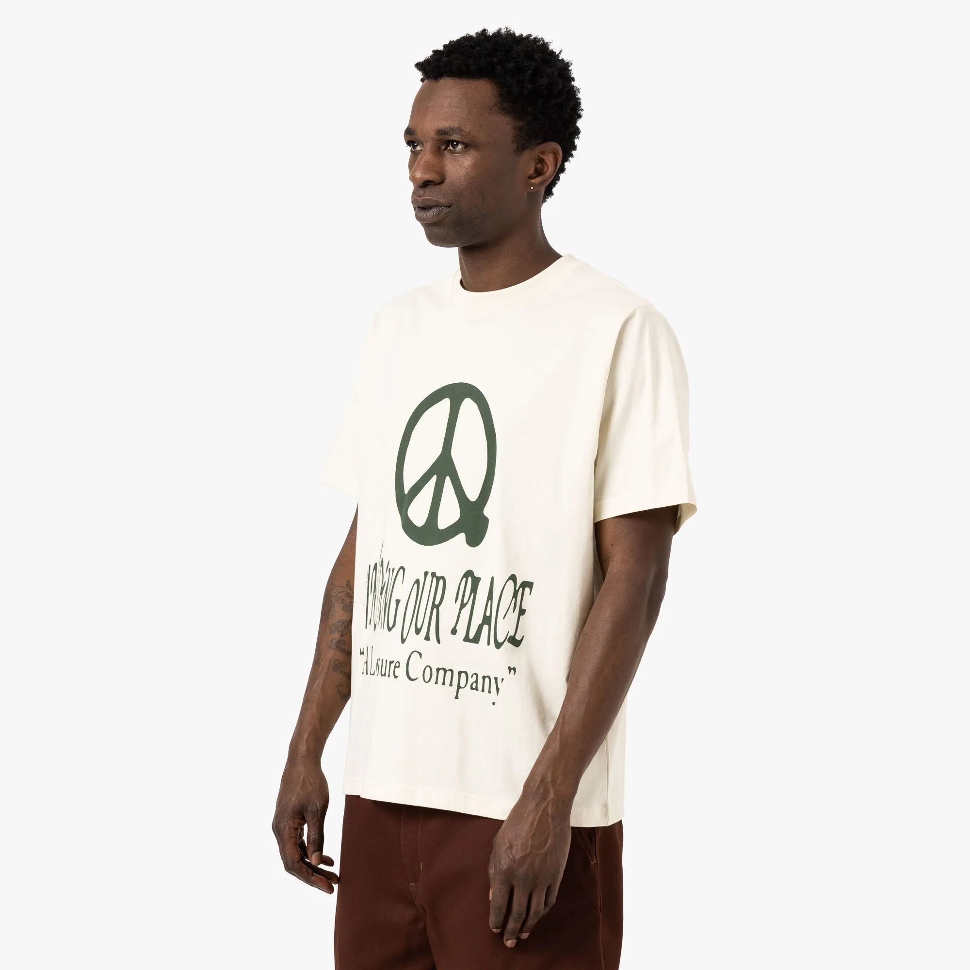 Museum Of Peace & Quiet Our Place T-Shirt / Bone sold by Livestock product image thumbnail 2