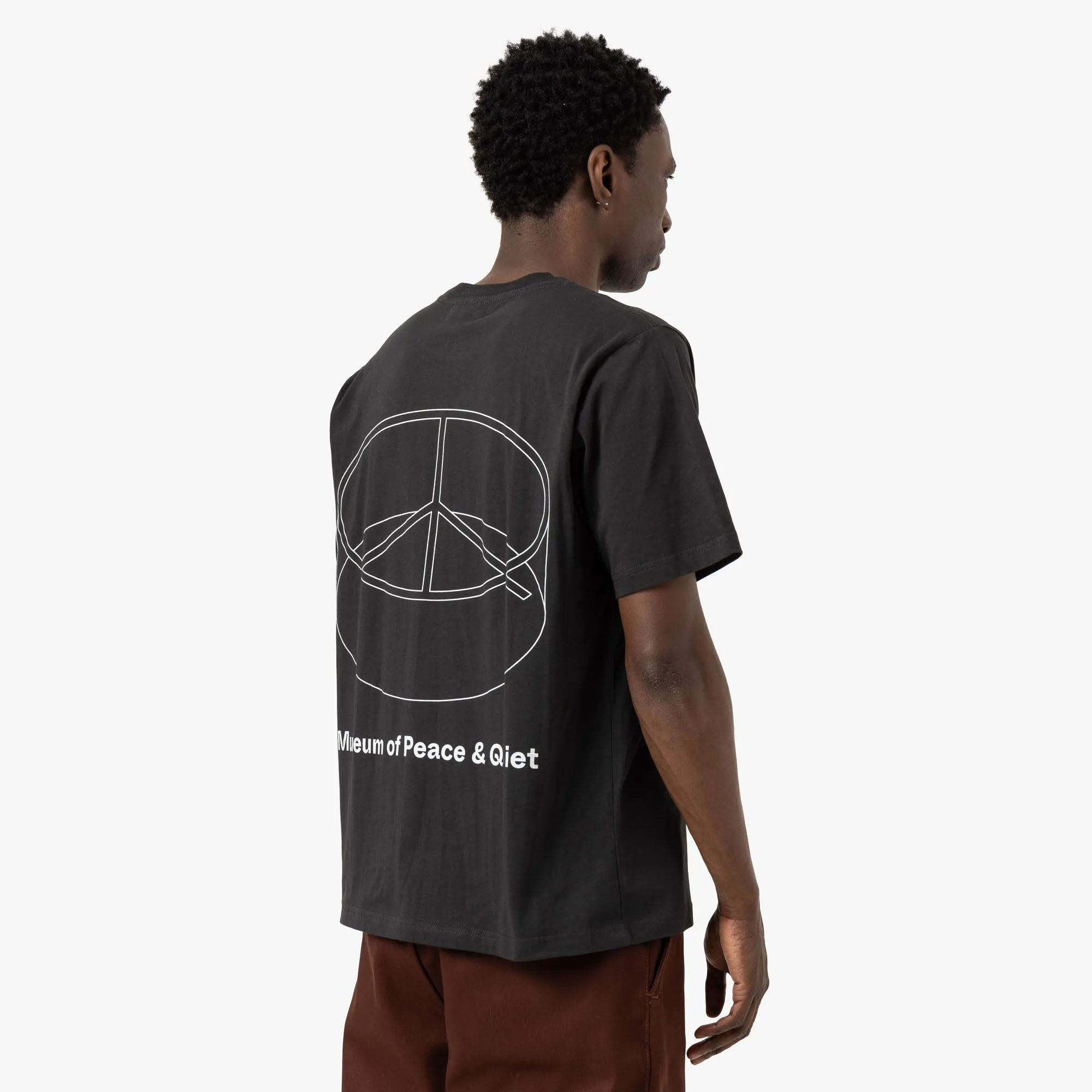 Museum Of Peace & Quiet Installation T-Shirt / Black sold by Livestock product image thumbnail 3