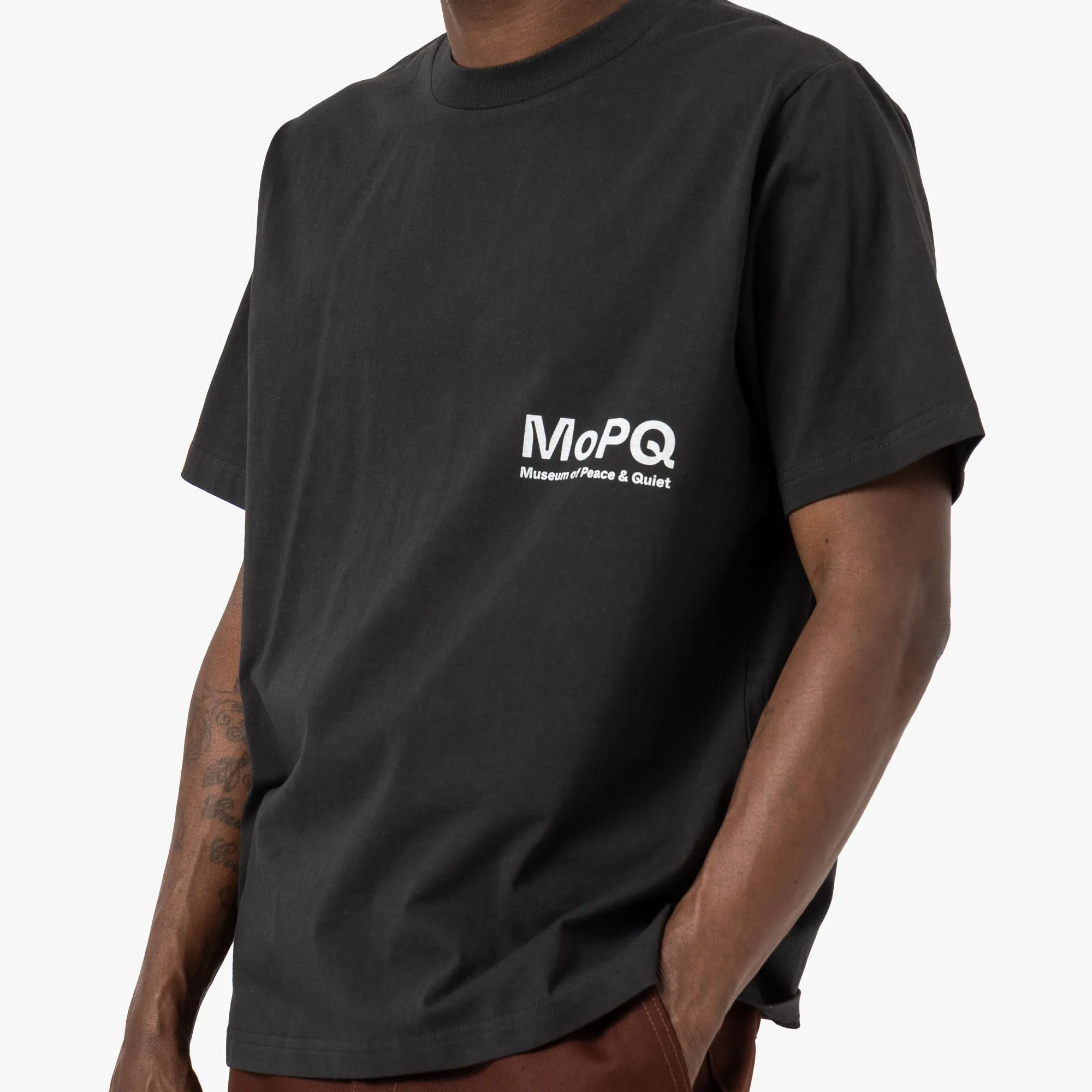 Museum Of Peace & Quiet Installation T-Shirt / Black sold by Livestock product image thumbnail 4