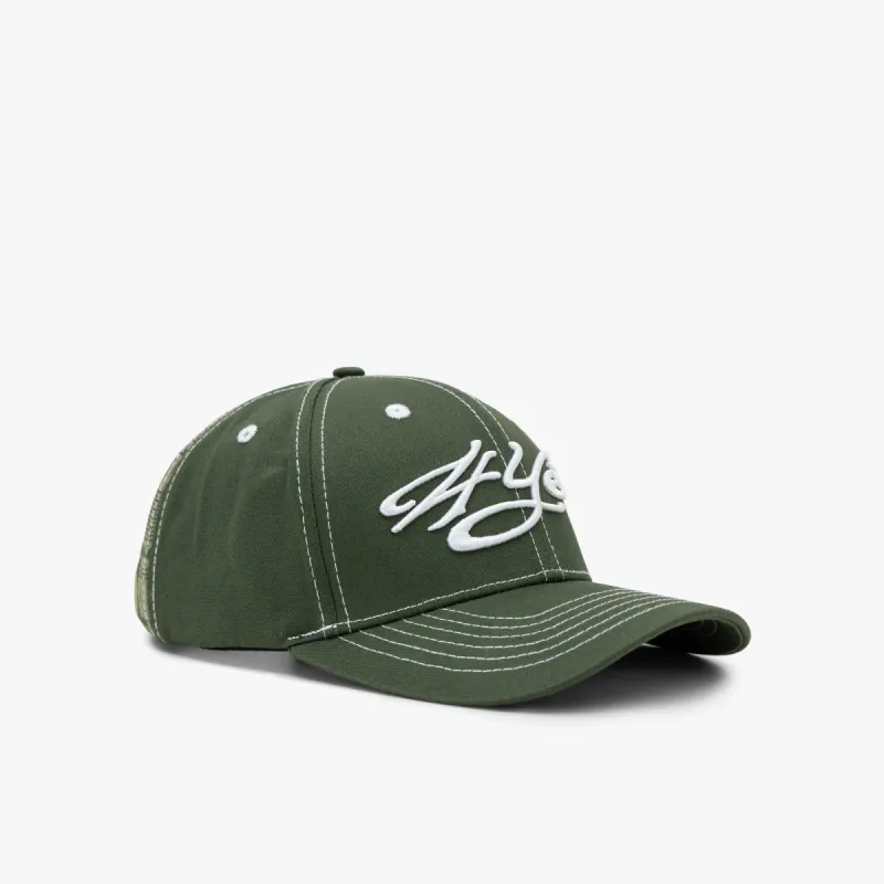 ◆SATUR◆ Signature Ball Cap Ivory Green Patch SLC-C-BCEP- Signature Cap ( Ivory / Green )