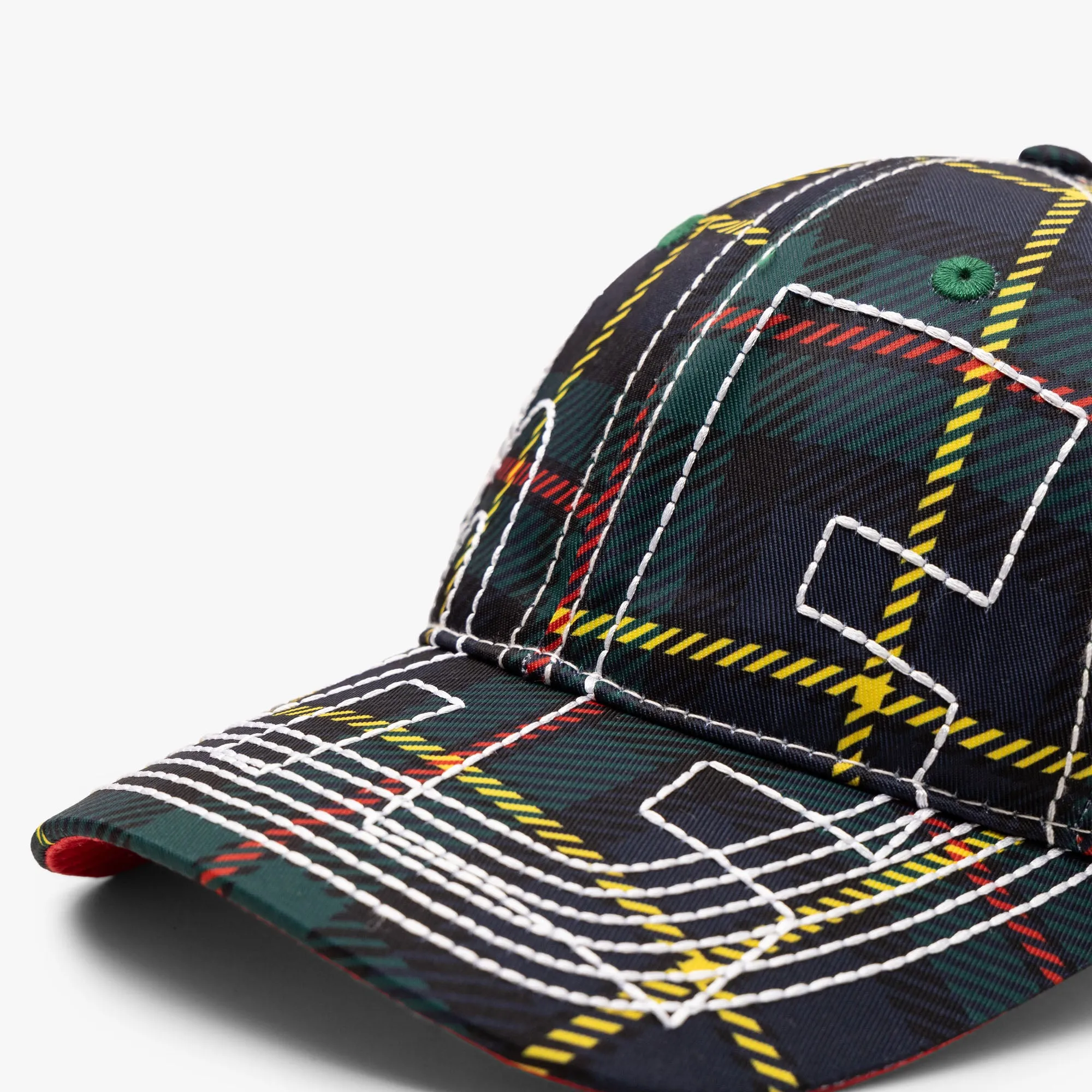 b.Eautiful Vapor 6 Panel Hat / MacLeod Tartan sold by Livestock product image thumbnail 4