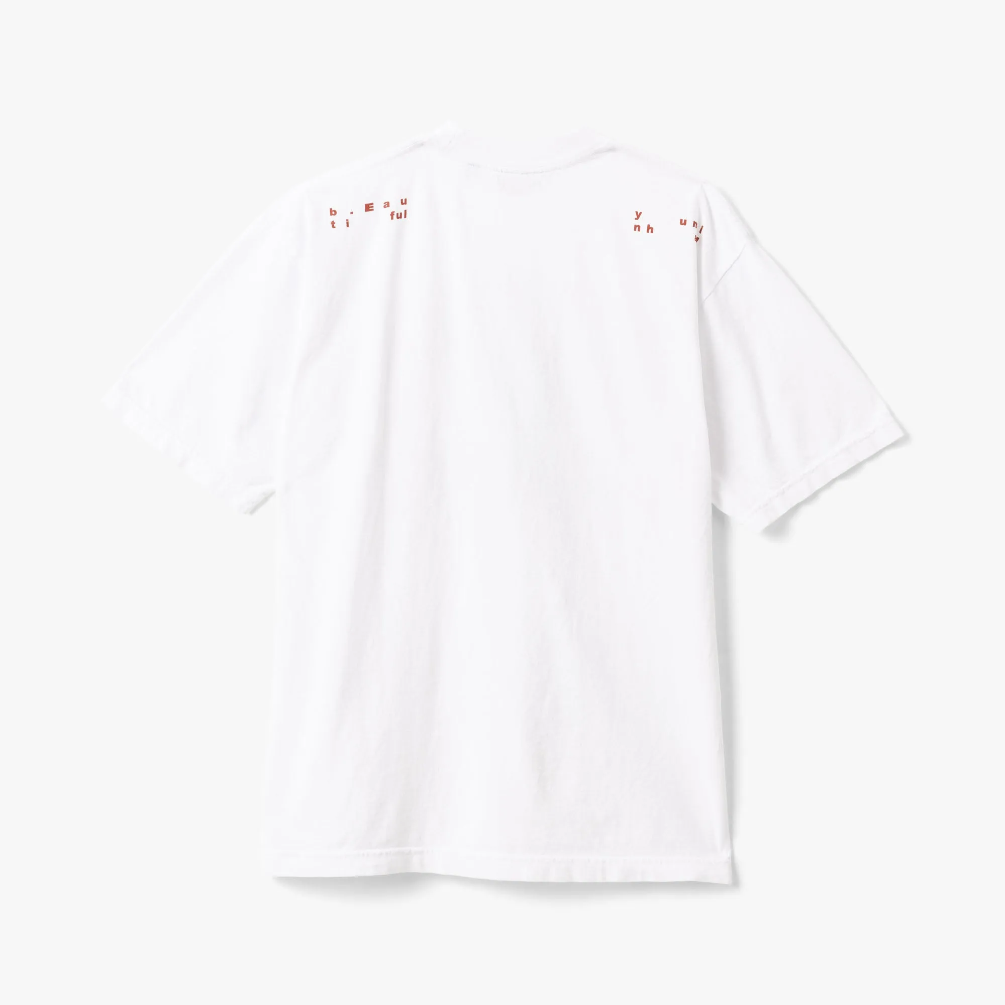 b.Eautiful x Yumin Ha Habado T-Shirt / White sold by Livestock product image thumbnail 2