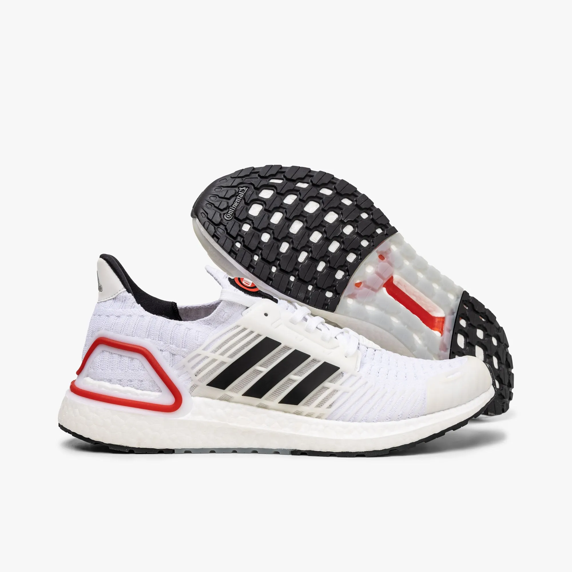 adidas Ultraboost Climacool 1 DNA / Cloud White / Core Black - Vivid Red sold by Livestock product image thumbnail 2