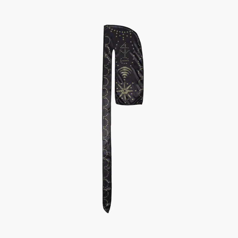 4YE Scar Durag / Black made by Livestock