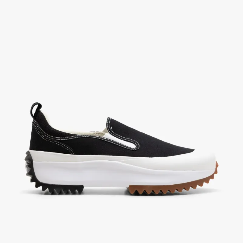 Converse Run Hike Slip Platform Black / White sold by Livestock