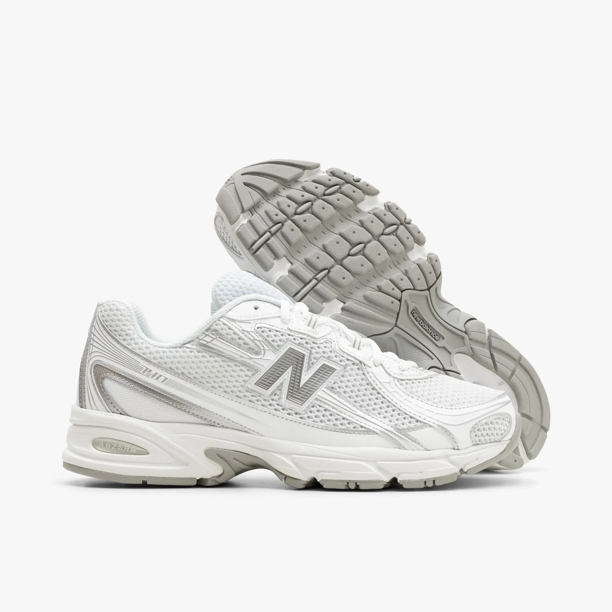 New Balance U740 / White / Silver Metallic sold by Livestock product image thumbnail 2