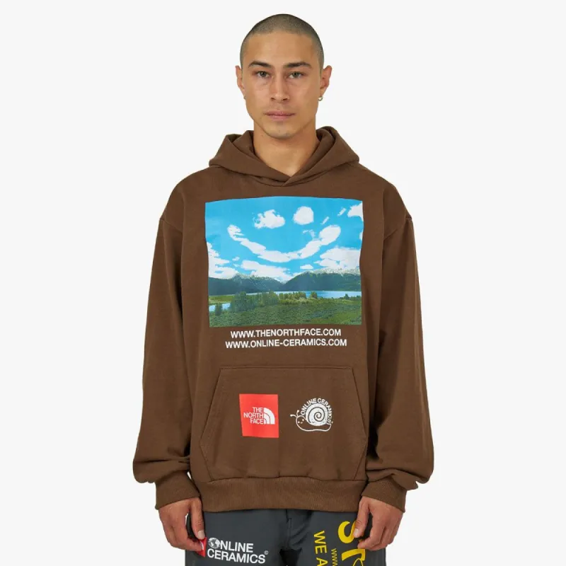 The North Face x Online Ceramics Pullover Hoodie / Brown made by Livestock