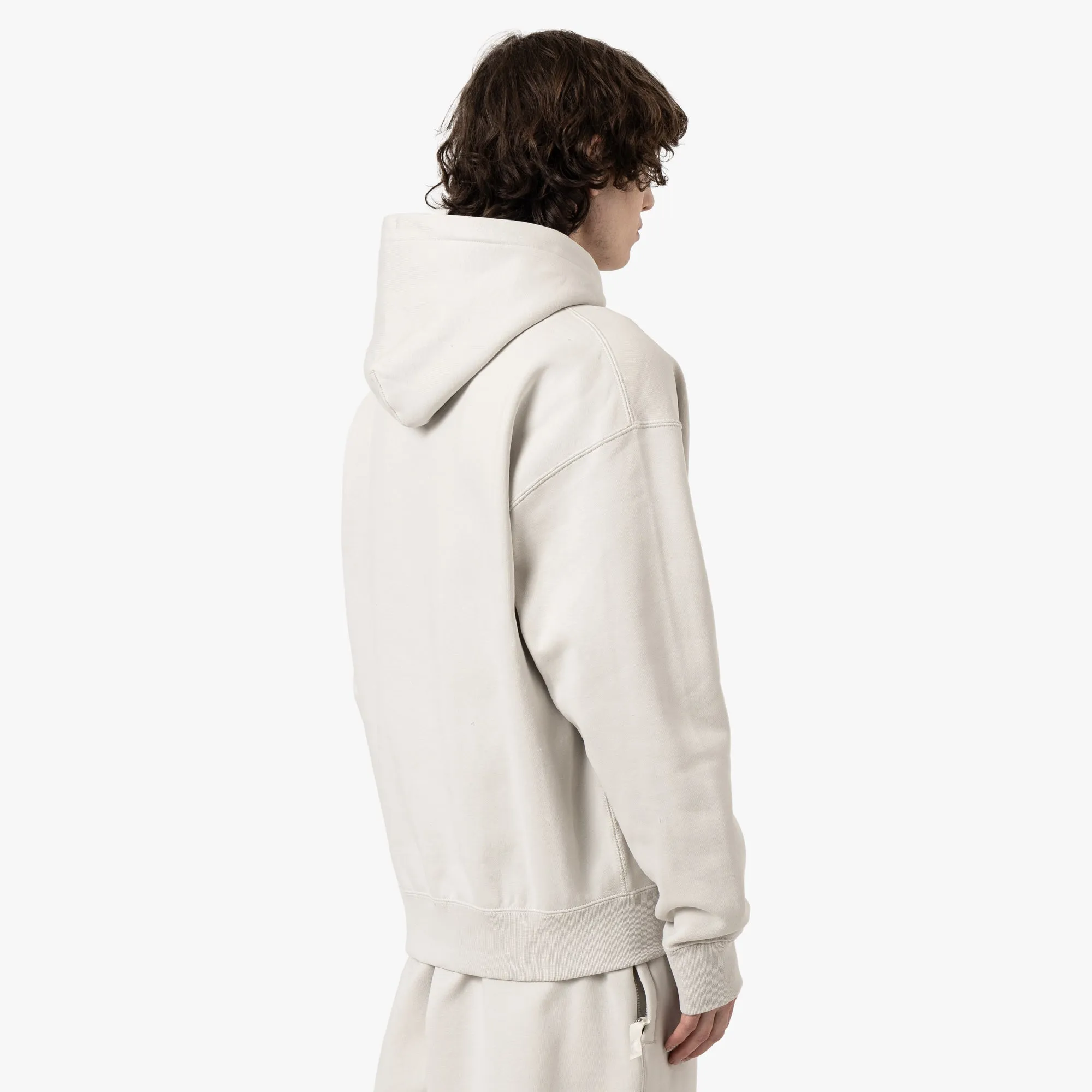 Nike Solo Swoosh Pullover Hoodie / Light Bone / White sold by Livestock product image thumbnail 3