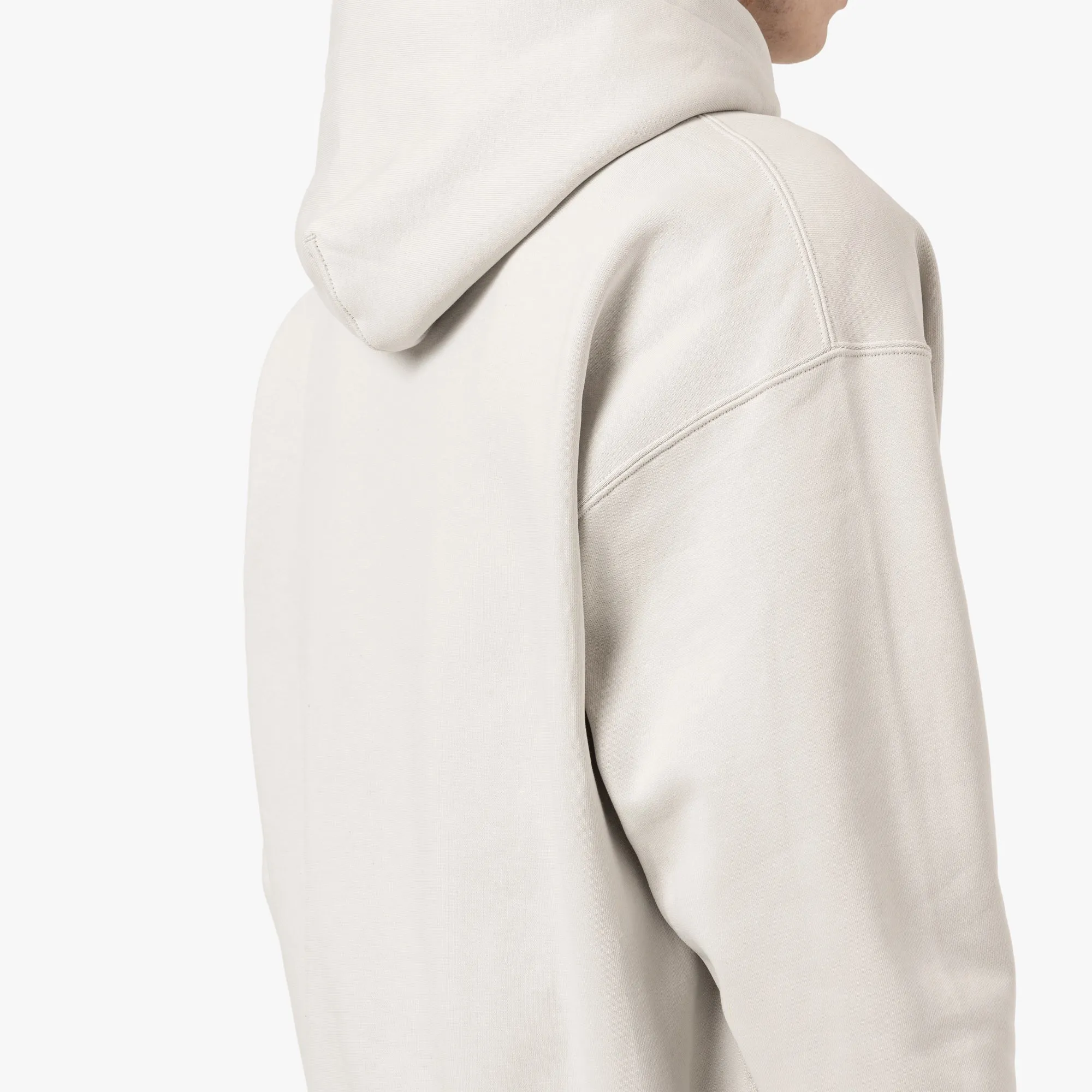 Nike Solo Swoosh Pullover Hoodie / Light Bone / White sold by Livestock product image thumbnail 5