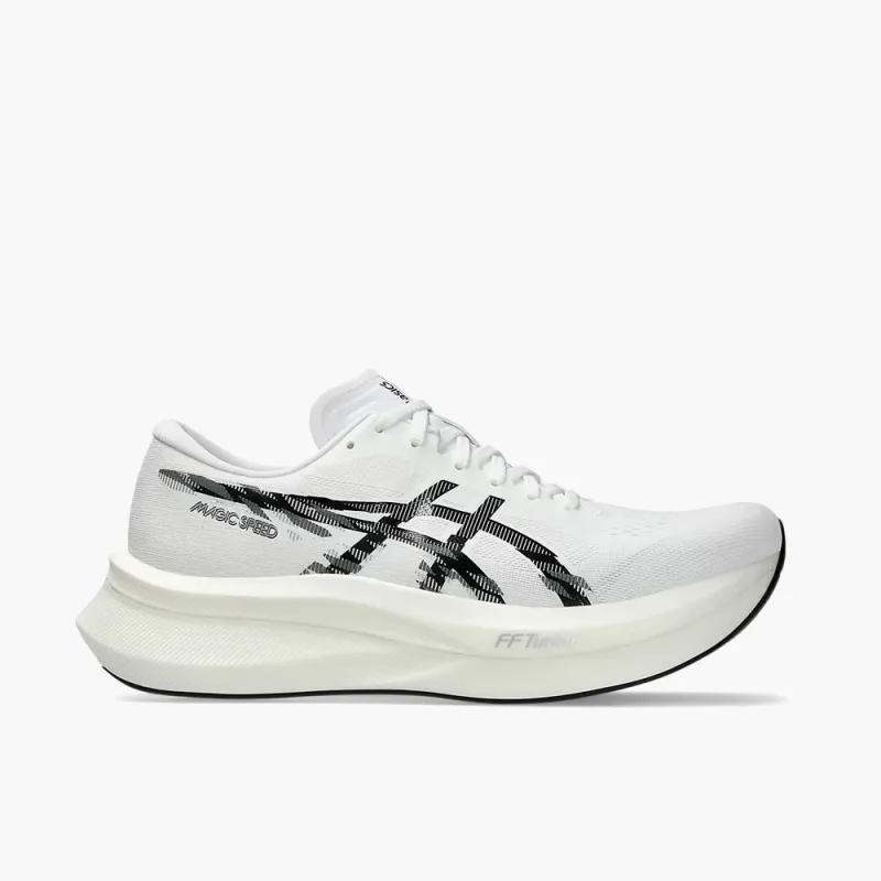 ASICS Magic Speed 4 / White / Black sold by Livestock
