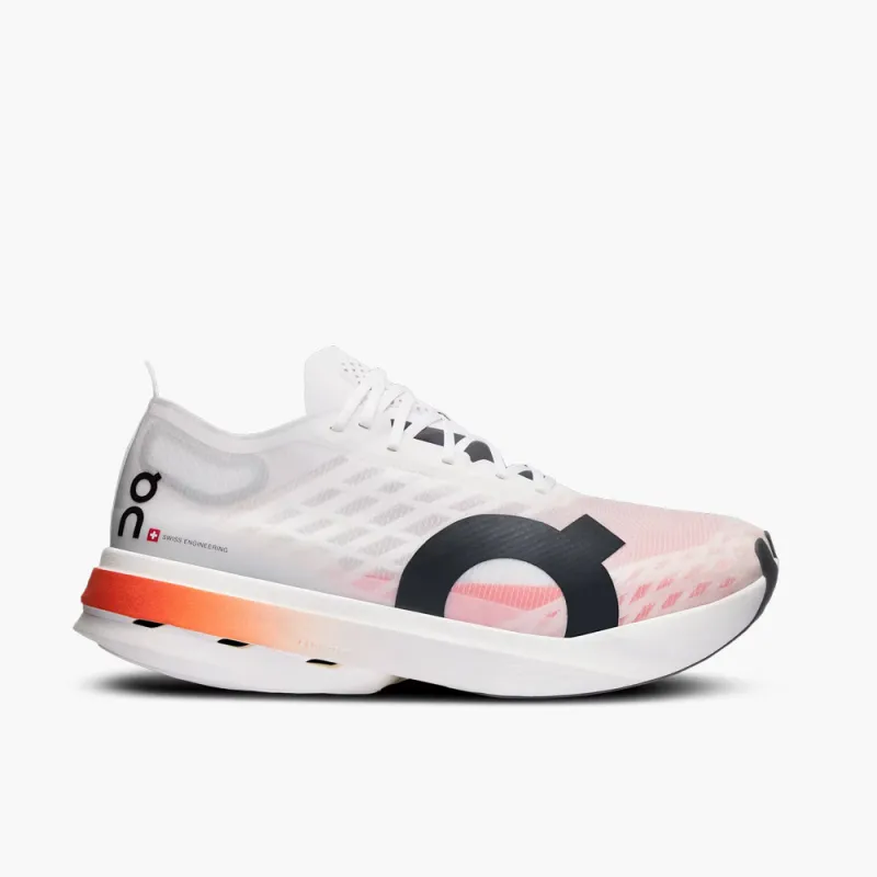 On Cloudboom Strike 1 / White / Black sold by Livestock