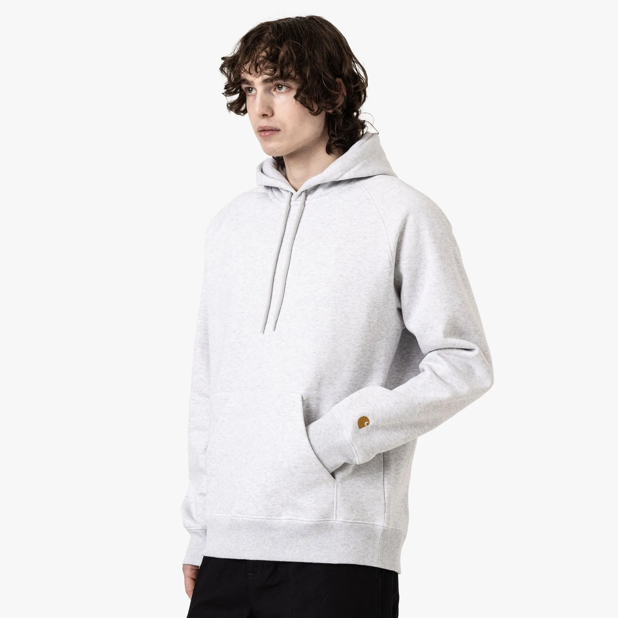 Carhartt WIP Chase Hooded Sweatshirt / Ash Heather sold by Livestock product image thumbnail 2