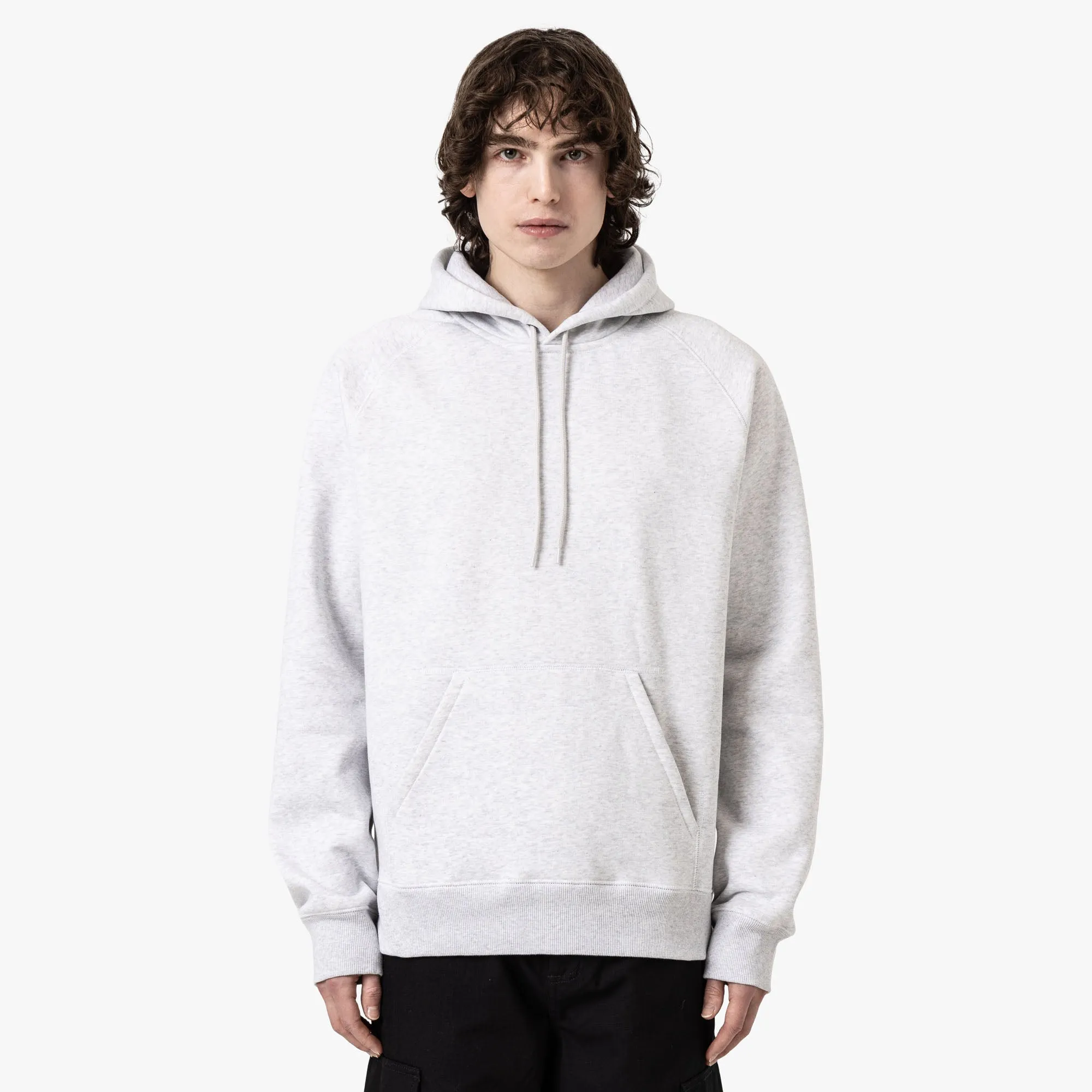 Carhartt WIP Chase Hooded Sweatshirt / Ash Heather sold by Livestock
