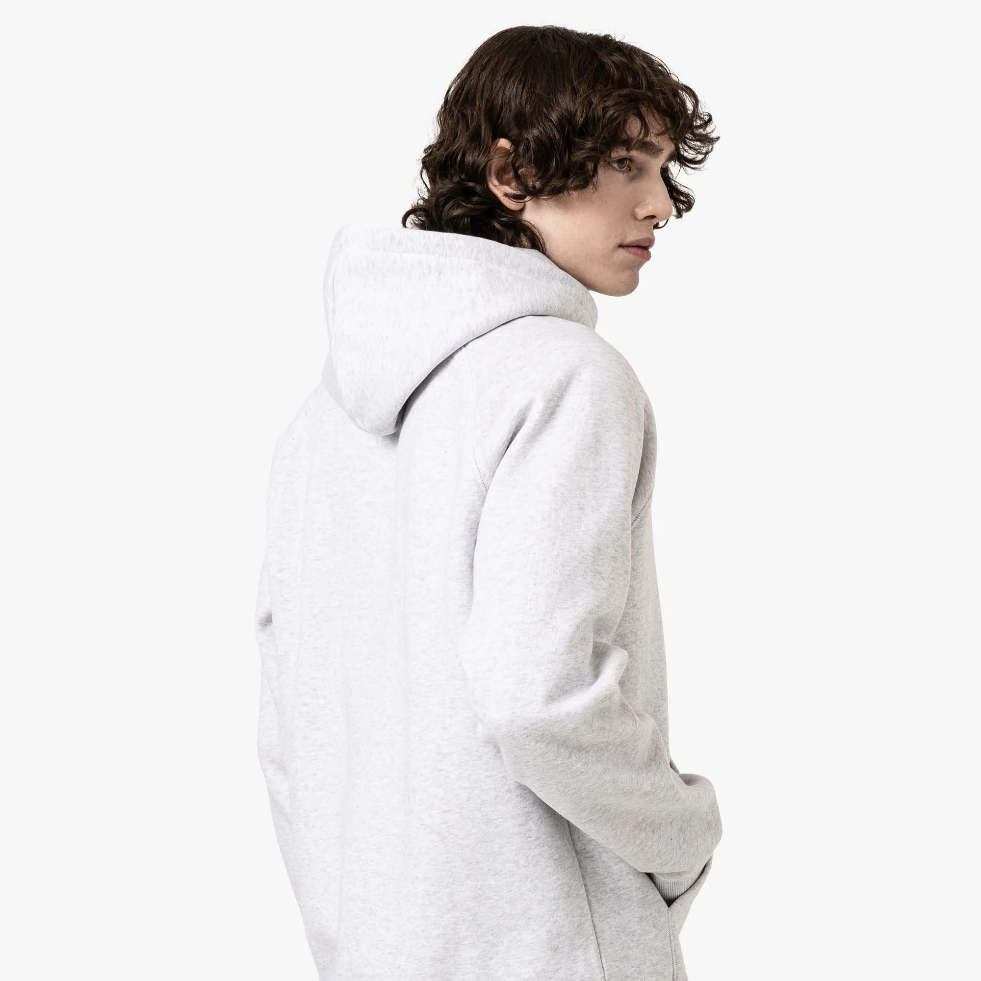 Carhartt WIP Chase Hooded Sweatshirt / Ash Heather sold by Livestock product image thumbnail 4