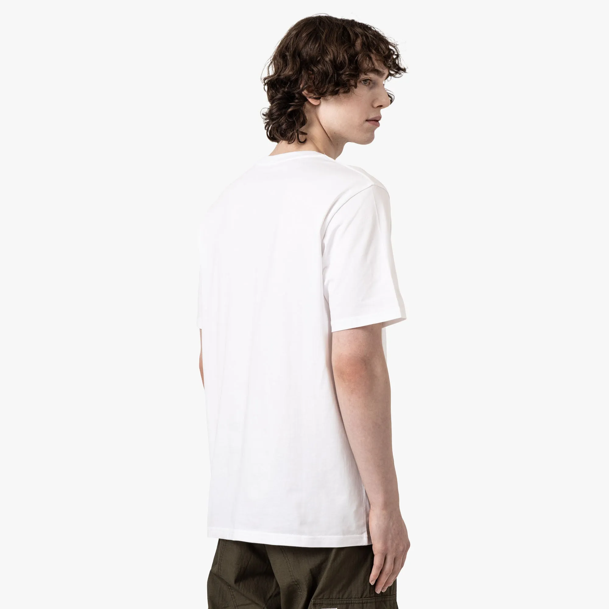 Carhartt WIP Base T-Shirt / White sold by Livestock product image thumbnail 3