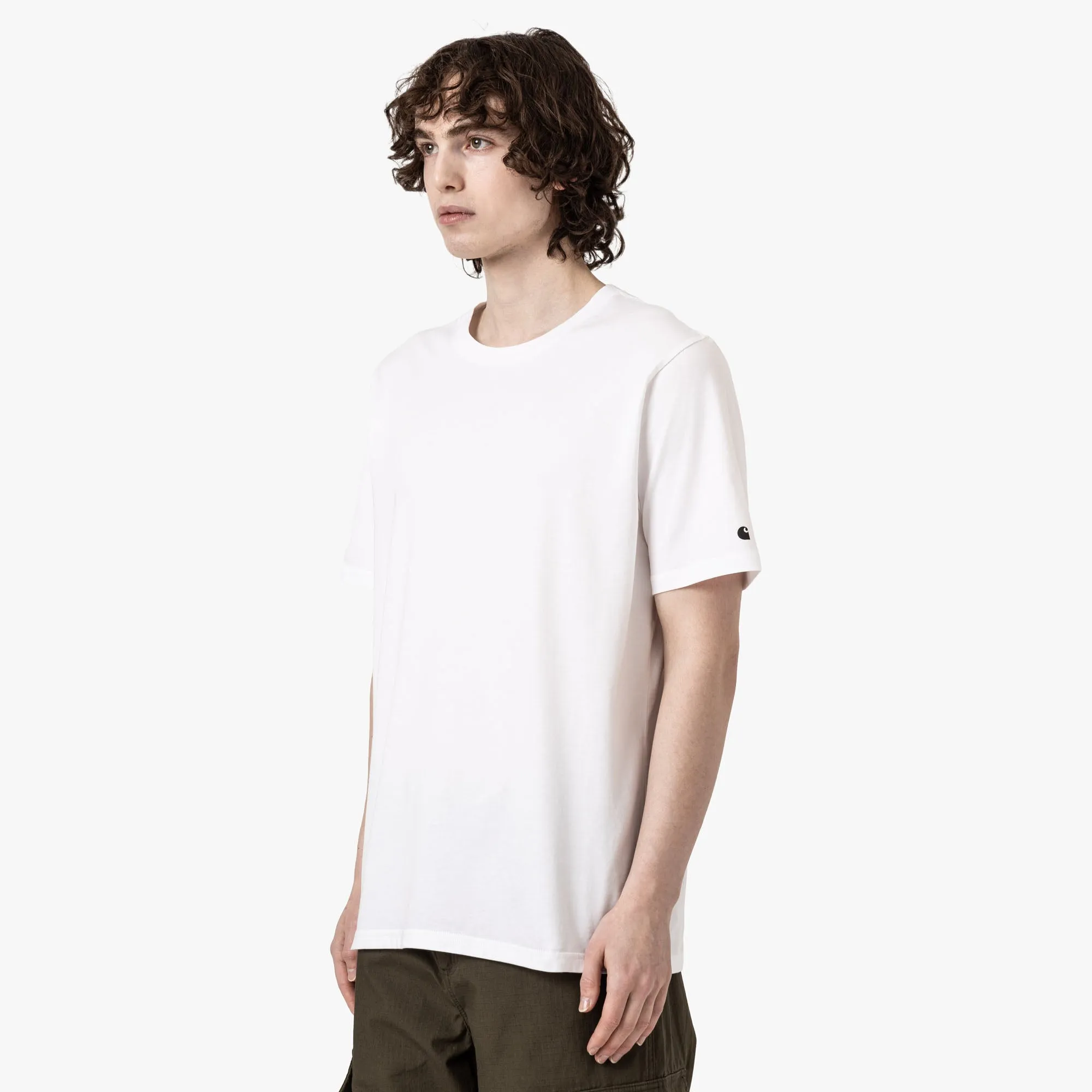 Carhartt WIP Base T-Shirt / White sold by Livestock product image thumbnail 2