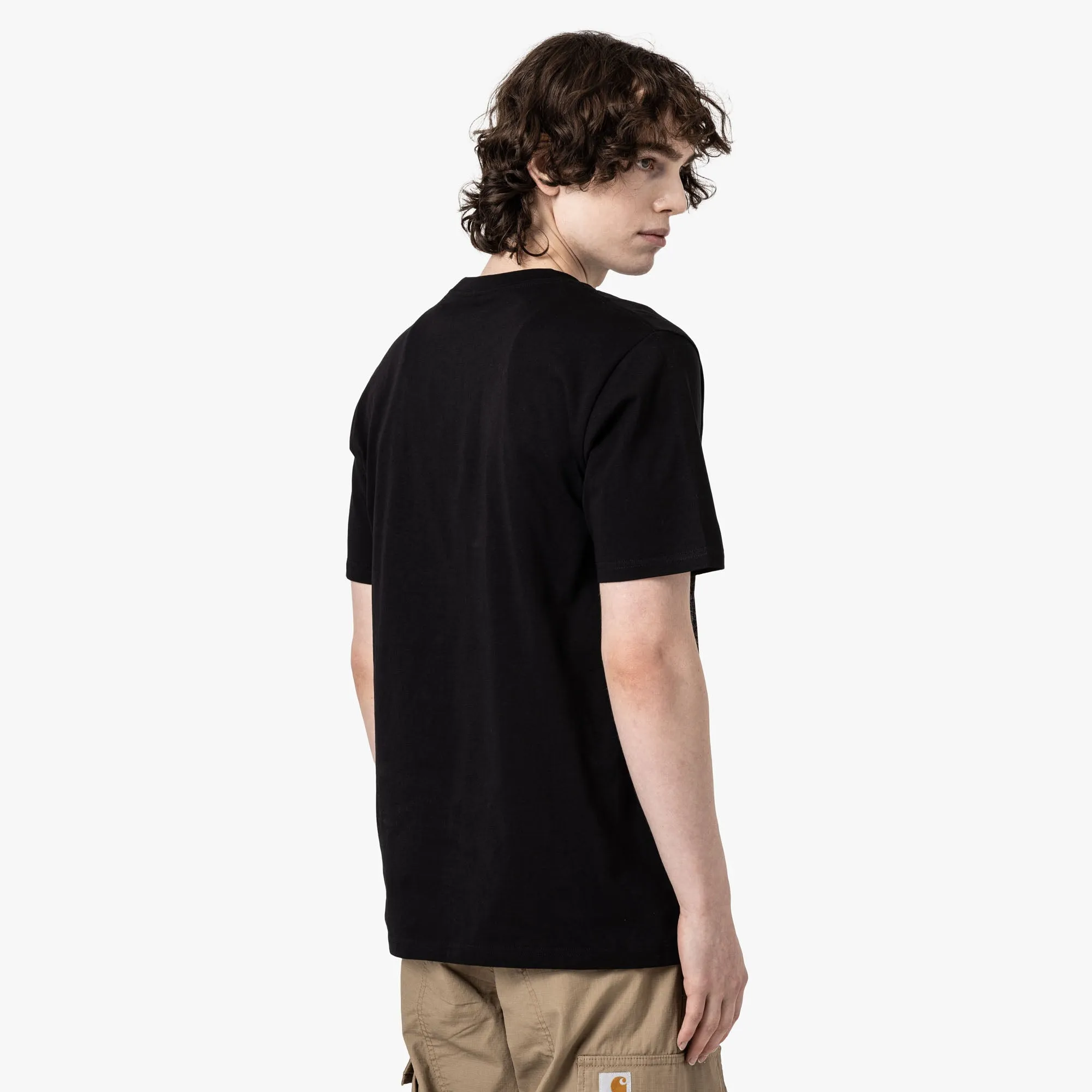 Carhartt WIP Base T-Shirt / Black sold by Livestock product image thumbnail 3