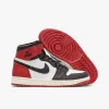 Jordan 1 Retro High OG / White / Black - Varsity Red sold by Livestock