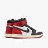 Jordan 1 Retro High OG / White / Black - Varsity Red sold by Livestock