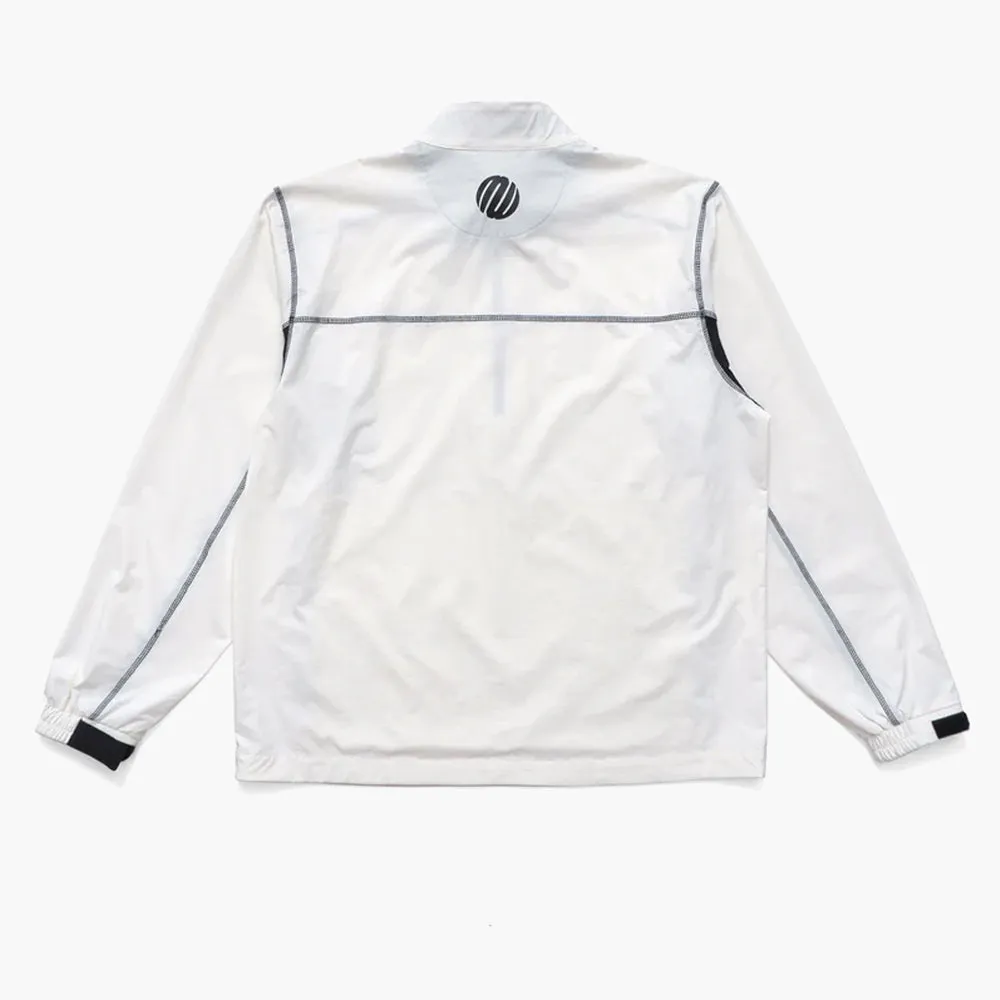Metalwood Tech 1/4 Zip Pullover Jacket / White sold by Livestock product image thumbnail 2