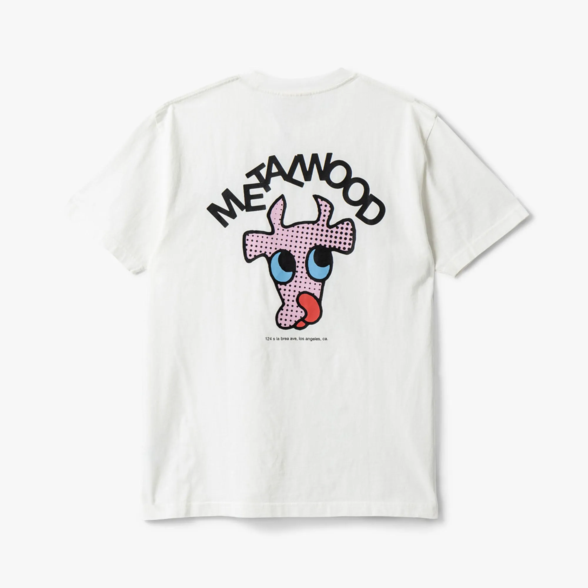 Metalwood Jumbled T-Shirt / White sold by Livestock product image thumbnail 2