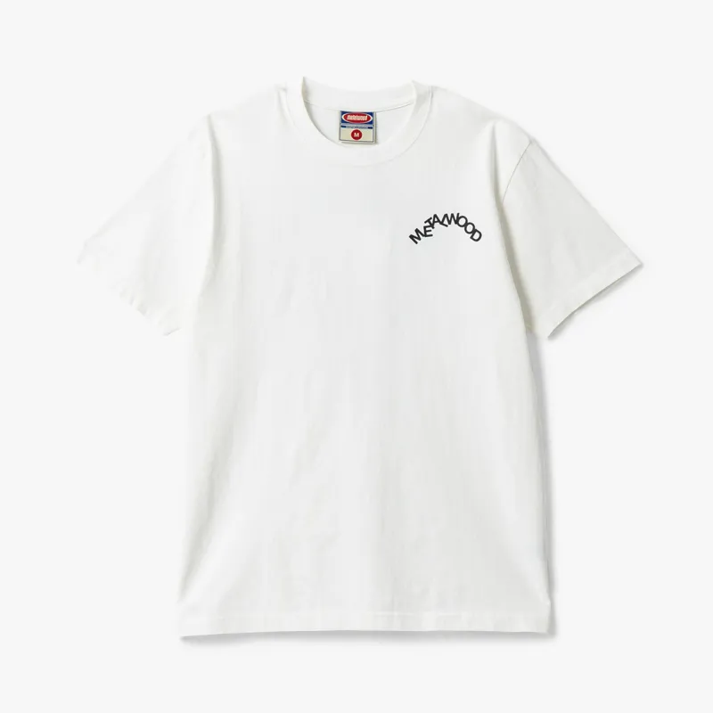 Metalwood Jumbled T-Shirt / White made by Metalwood Studios