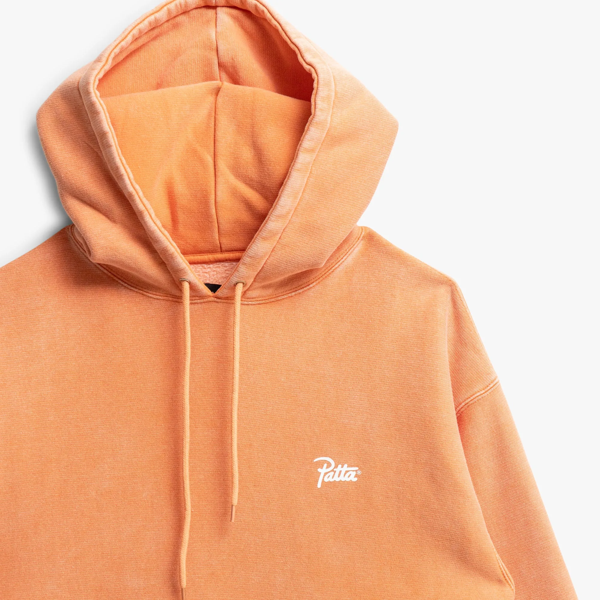 Patta Classic Washed Hooded Sweater Melon sold by Livestock product image thumbnail 2