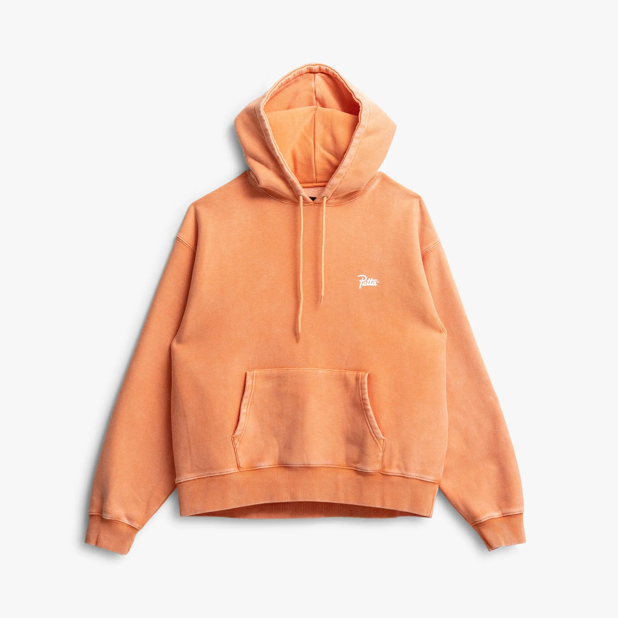 Patta Classic Washed Hooded Sweater Melon sold by Livestock