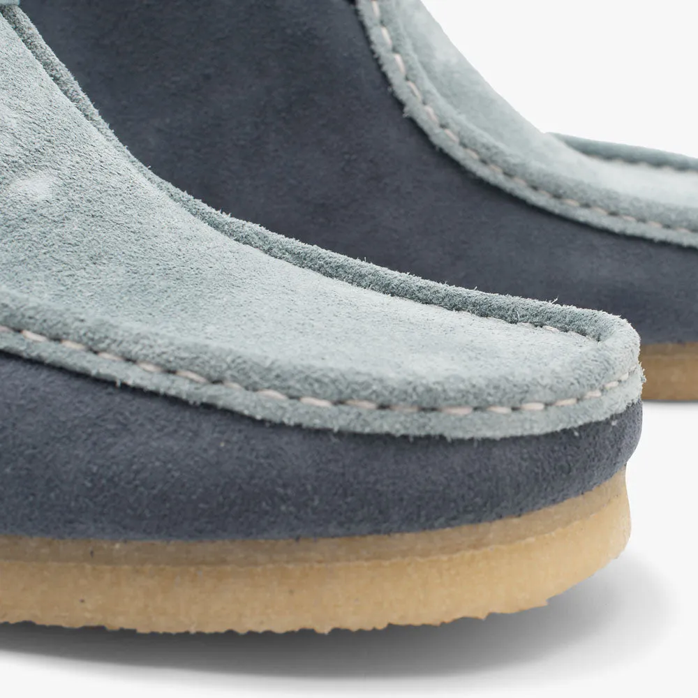 Clarks Originals Wallabee Boot / Blue Combi sold by Livestock product image thumbnail 5