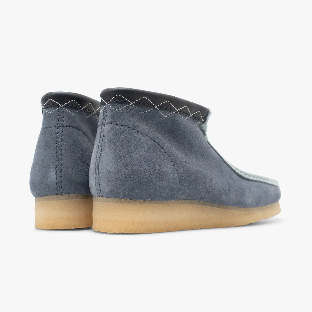 Clarks Originals Wallabee Boot / Blue Combi sold by Livestock product image thumbnail 4
