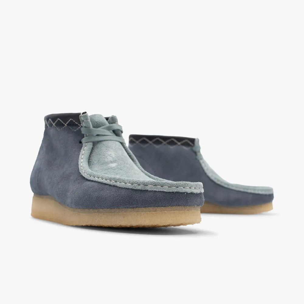 Clarks Originals Wallabee Boot / Blue Combi sold by Livestock product image thumbnail 3