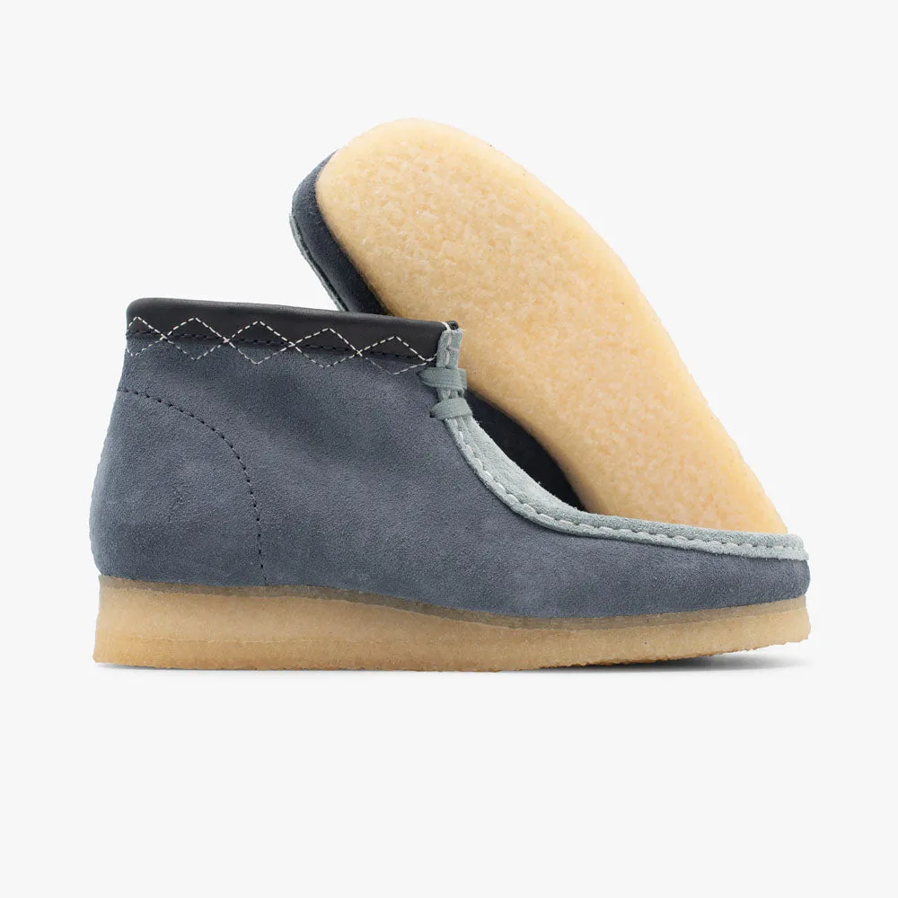 Clarks Originals Wallabee Boot / Blue Combi sold by Livestock product image thumbnail 2