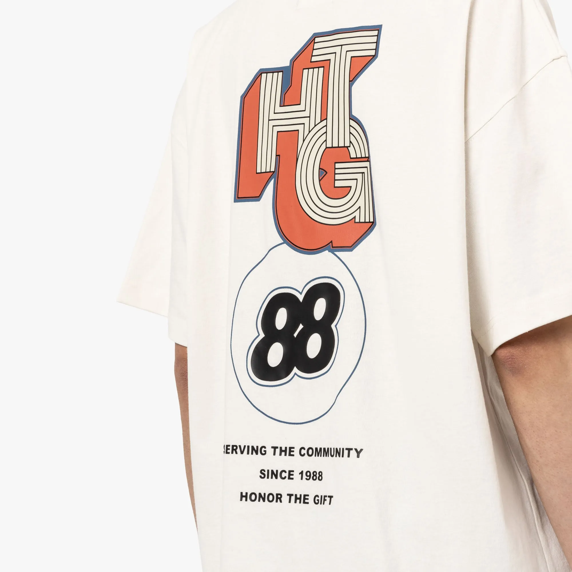 Honor The Gift Community T-Shirt / White sold by Livestock product image thumbnail 5