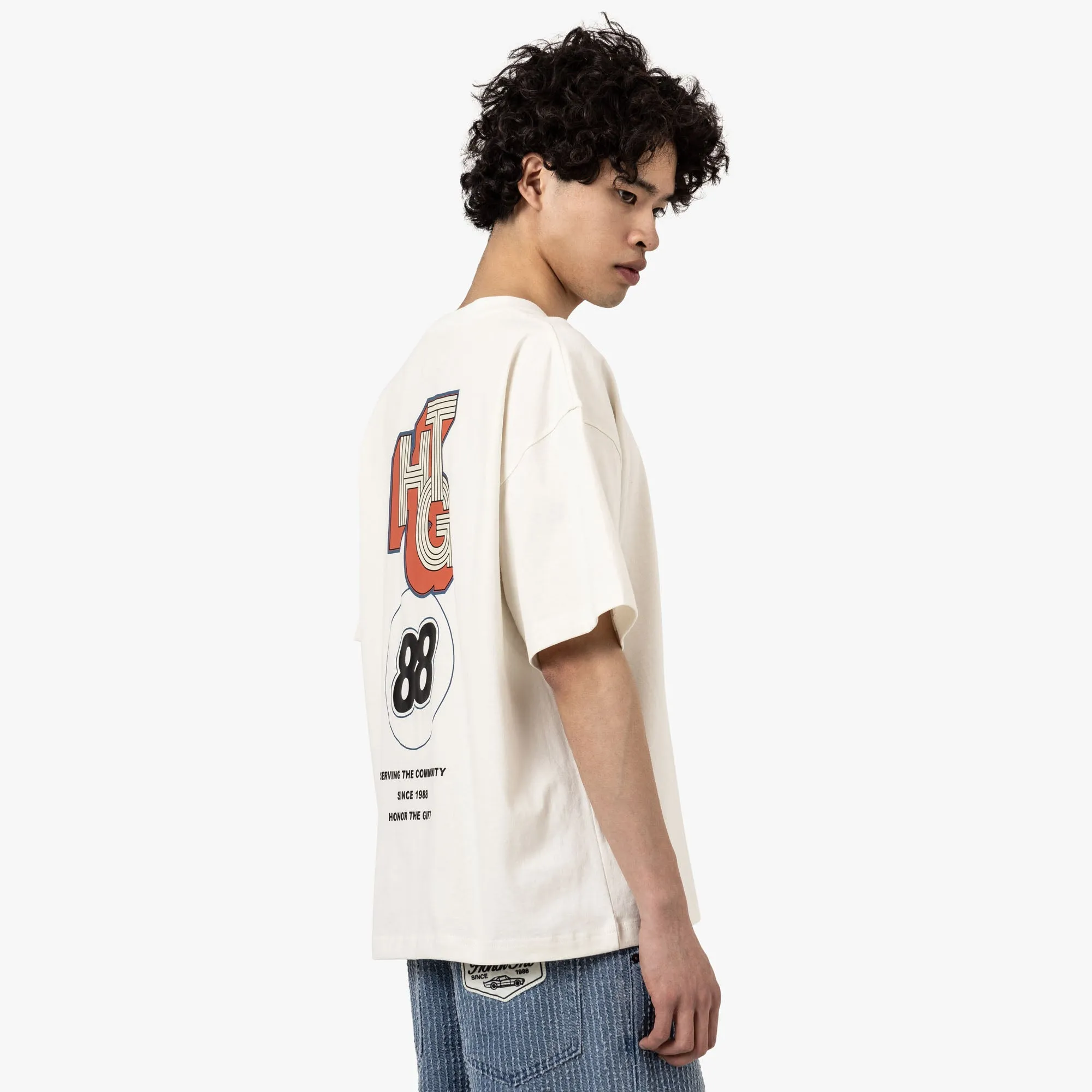 Honor The Gift Community T-Shirt / White sold by Livestock product image thumbnail 3