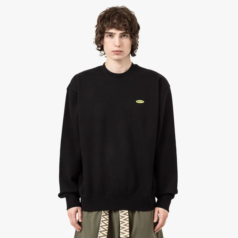 Supreme Small Box Crewneck Black | Parallel