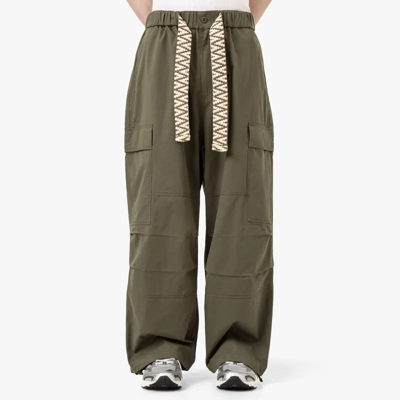 Supervsn Dojo Cargo Pant / Surplus Green sold by Livestock