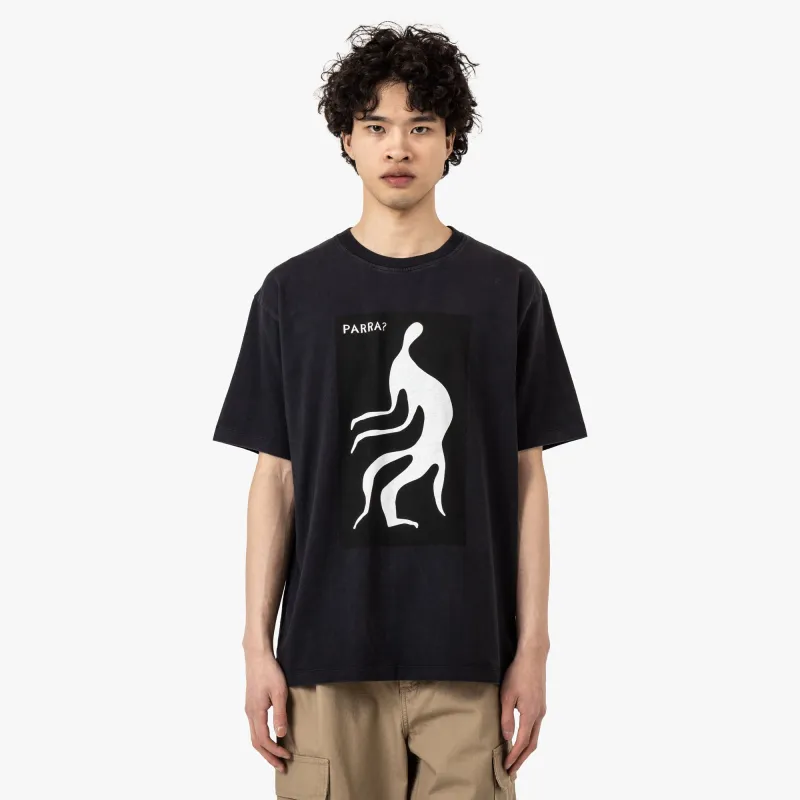 by Parra The Stalker T-Shirt Black sold by Livestock