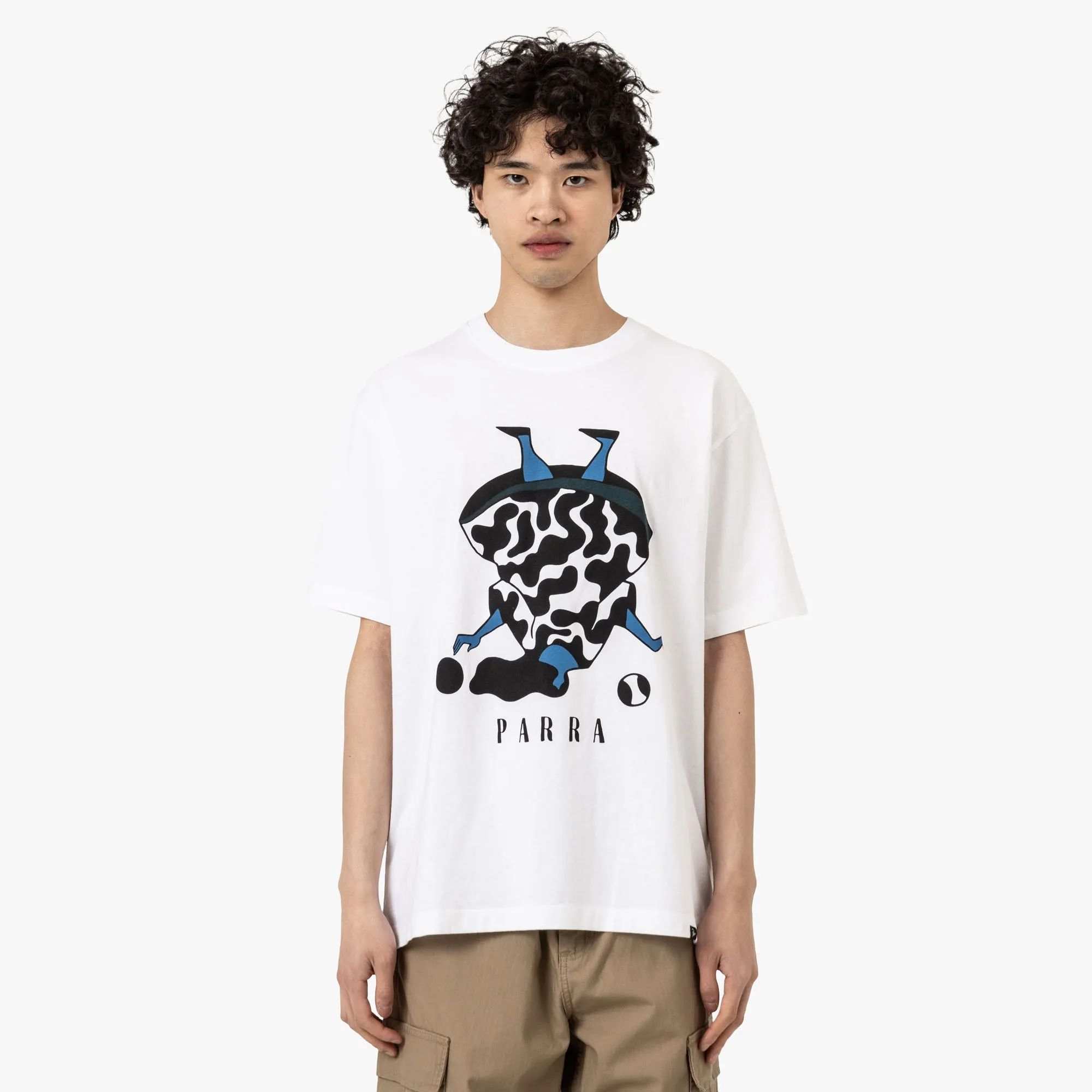 by Parra No Regrets T-Shirt White sold by Livestock