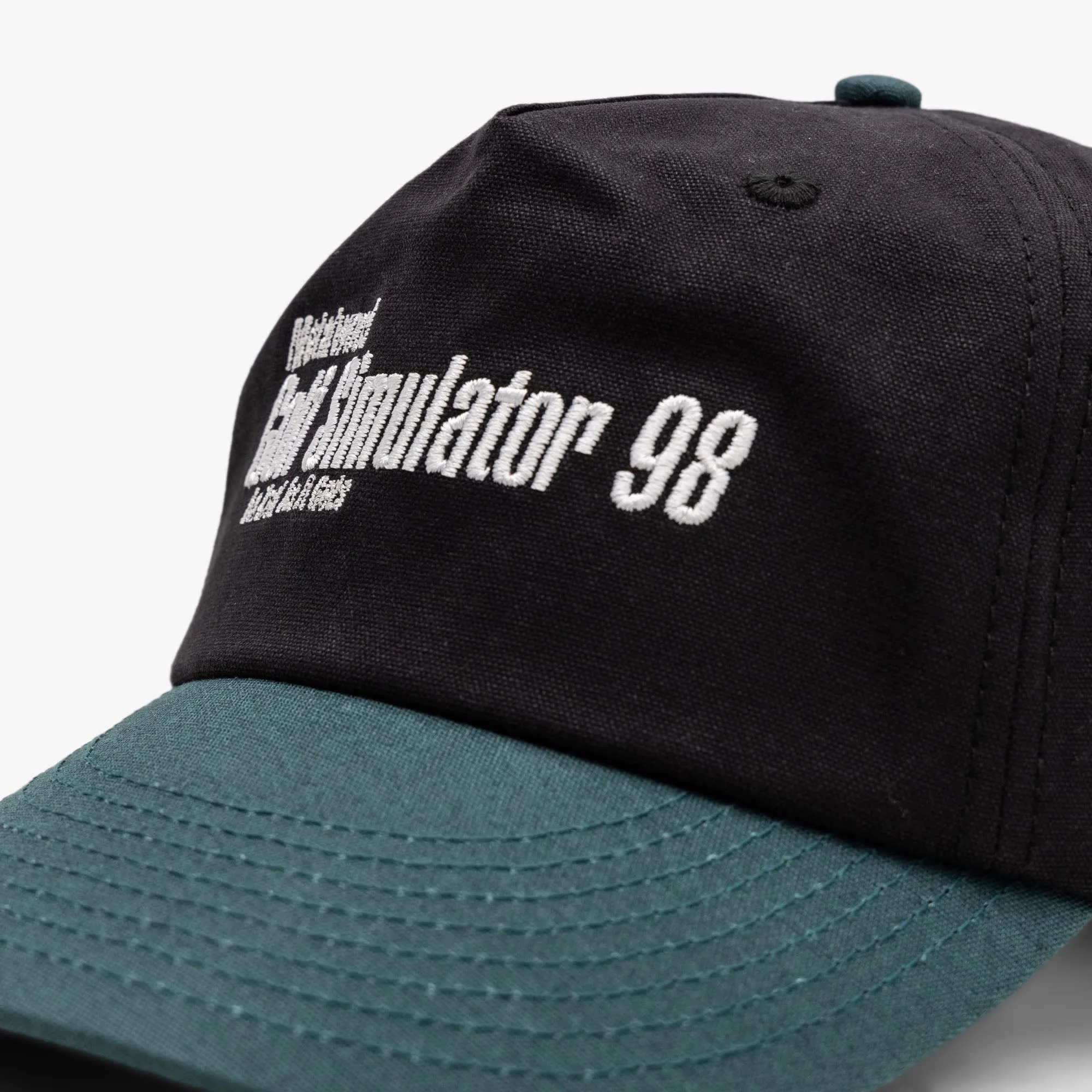 Metalwood Simulator Hat Black / Teal sold by Livestock product image thumbnail 4
