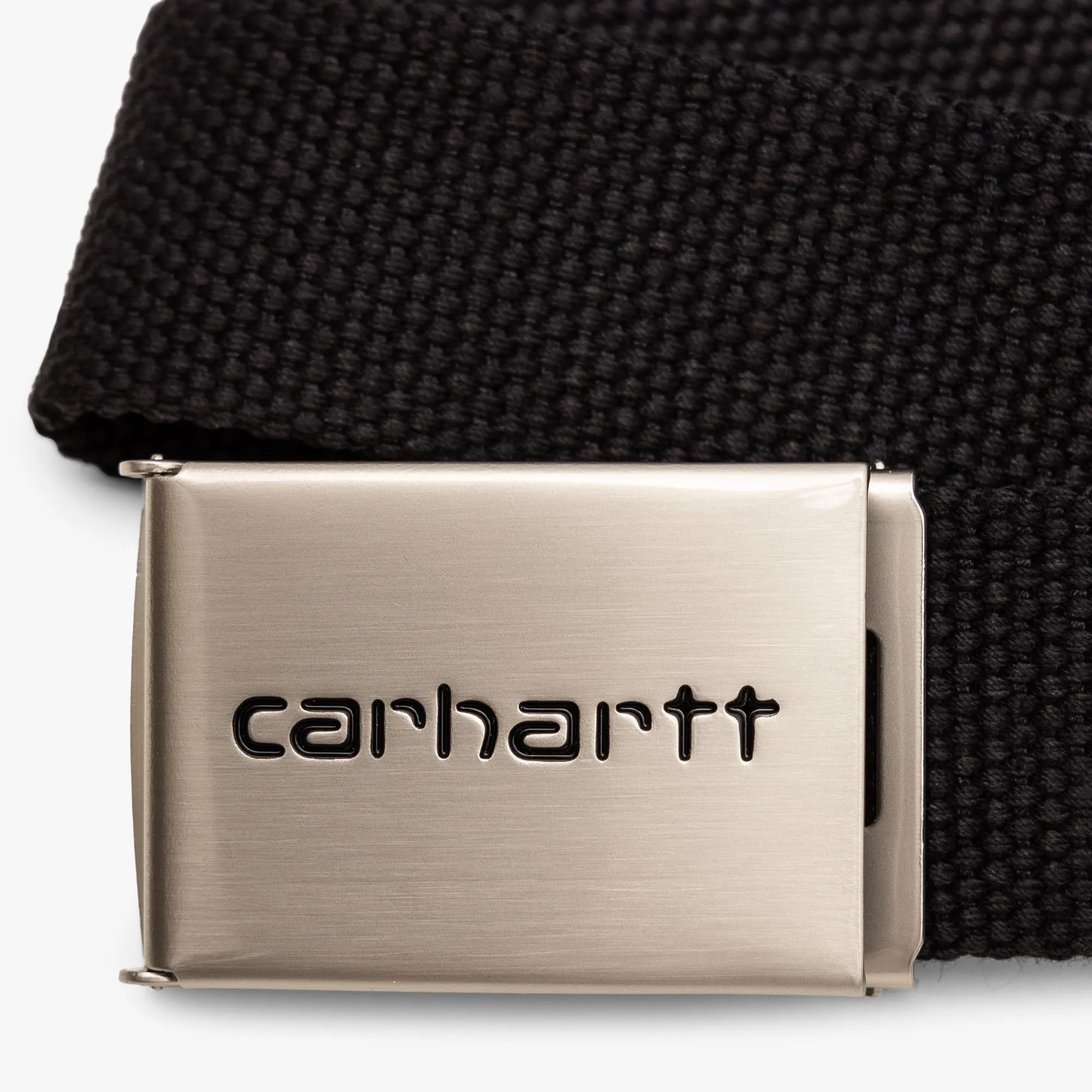 Carhartt WIP Chrome Clip Belt Black sold by Livestock product image thumbnail 3